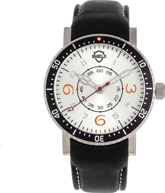 Shield Gilliam Quartz Silver Dial Mens Watch SLDSH100-1