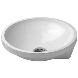 Duravit Duravit - Lavabo Empotrado Architec 40cm, Sin Rebosadero, Sin Banco