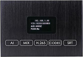 OEM Codificador De V&iacute;deo Hdmi 4k H.265 Con Pantalla, Codificador Hdmi A Rtmp, Doble Usb 2.0 Para Grabaci&oacute;n, Bucle Hdmi, Compatible Con Onv/hk, Transmisi&oacute;n