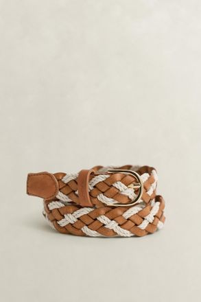 GANT Women Braided Belt (100/40) CREAM