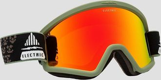 Electric Hex Drama Moss Black+Bonus Lens Rose Goggle schwarz