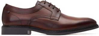 Base London Drake Waxy Mens Leather Shoes - Brown - Size UK 6