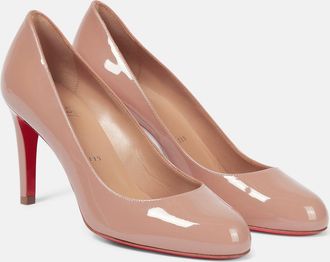Christian Louboutin Pumppie 85 patent leather pumps