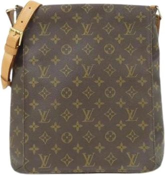 Louis Vuitton Pre-owned Cross Body Bags, female, Brown, Size: ONE SIZE Pre-owned Musette Monogram Shoulder Bag