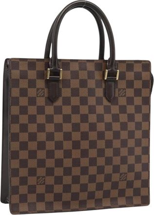 Louis Vuitton Venice Sac Plat Damier Brown Canvas Handbag (Pre-Owned)