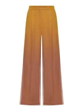 Max Mara Wide Leg Pants In Seta