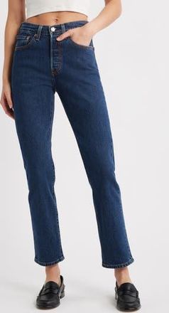 Levi's 501 Straight Leg Jeans in Salsa Stonewash at Nordstrom Rack, Size 24 X 30