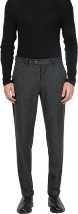 Mason's Paris Chino Broek - Heren - Slim Fit Broeken - Grijs - XL - Wol - Broeken