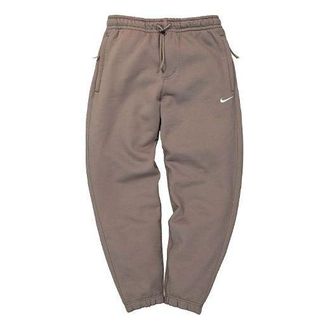 Nike Mens Nike Lab Collection Embroidered Logo Casual Sports Pants/Trousers/Joggers Light Brown AV8279-202