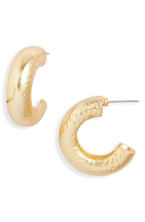 Karine Sultan Small Bubble Hoop Earrings in Gold at Nordstrom