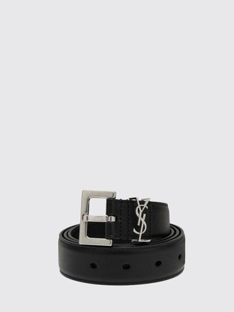 Saint Laurent Cintura in pelle YSL Saint Laurent