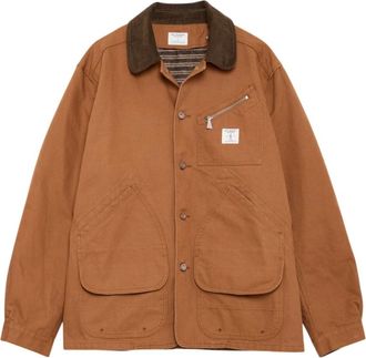 Roy Rogers Chore Jacket - Heren - Zomerjassen - Bruin - XL - Katoen - Jassen