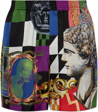 Versace Uomo, Pantaloncini, Multicolore, XL, new