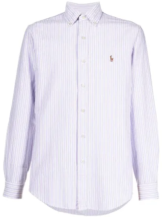 Polo Ralph Lauren Gestreept overhemd - Paars