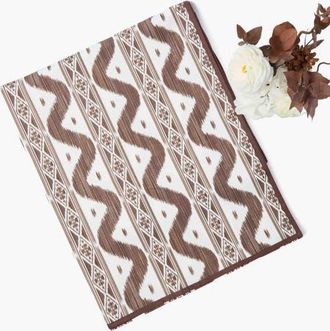 Mrs. Alice Ikat Tablecloth in Brown at Nordstrom, Size X-Large
