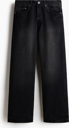 H&M Loose Jeans - Schwarz
