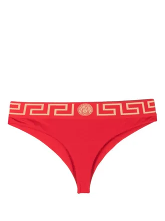 Versace Slip Greca Border - Rosso