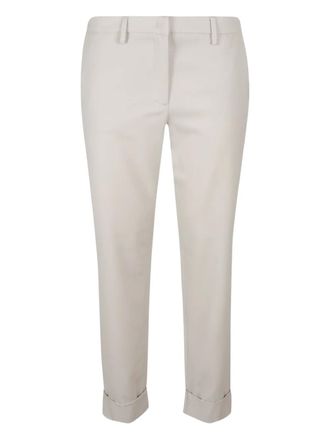 Fabiana Filippi cuffed trousers - Neutrals