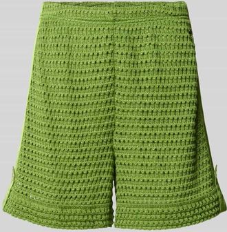 Marc Cain Bermudas mit fixiertem Saumaufschlag in Grass, Gr&ouml;&szlig;e 36