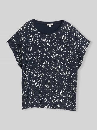 Tom Tailor Relaxed Fit T-Shirt aus Viskose in Hellrosa, Gr&ouml;&szlig;e XXXL
