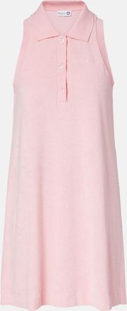 Hunza G Vestido de rizo de algod&oacute;n