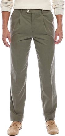 Brunello Cucinelli Leisure Fit Wool-Blend Pant