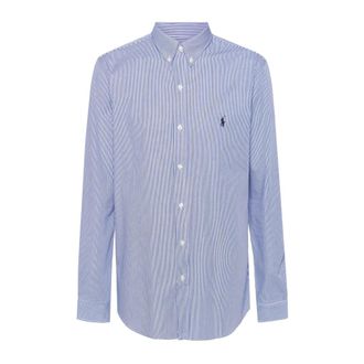 Polo Ralph Lauren Heren, Overhemden, Blauw, Maat: 2XL