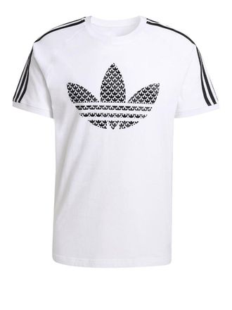 adidas Originals Monogram 3s Tee Bianco