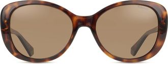 Polaroid PLD 4154/S/X 086/SP Womens Sunglasses Tortoiseshell Size 55