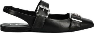 Karl Lagerfeld Konnie Ballerina - Dames - Ballerinas - Zwart - 37 EU - Leer - Schoenen