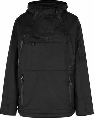 Coperni Asymmetric Black Polyamide Jacket