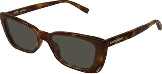 Saint Laurent SL 943 Zonnebril - Dames - Zonnebrillen - Bruin - 54 MM - Accessoires