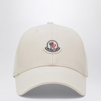 Moncler Beige Baseballkappe von Moncler mit Logo