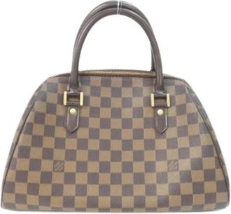 Louis Vuitton Pre-owned Handbags, female, Brown, Size: ONE SIZE Pre-owned Damier Handbag