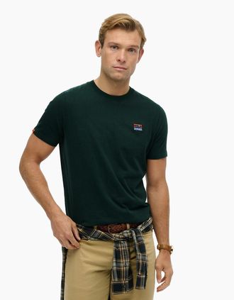 Superdry Mens Superdry Mens Great Outdoors Short Sleeve T-Shirt - Green - Size: 36