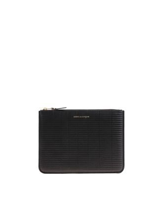 Comme Des Gar&ccedil;ons Brick purse in black
