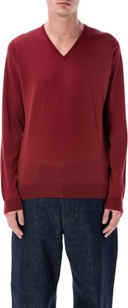 John Smedley Blenheim Extra Fine Merino Wool V-neck Jumper
