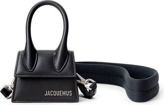 Jacquemus Black Leather Womens Handbag
