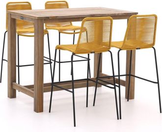 Manifesto Furniture Manifesto Mussa/ROUGH-X 135cm barset 5-delig stapelbaar