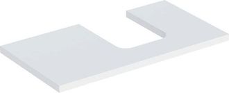 Keramag Keramag - Placa De Lavabo Geberit One, Recortable A La Derecha, Para Lavabo