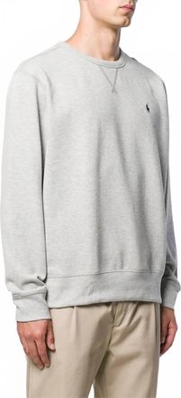 Ralph Lauren Fleece Sweatshirt In Grey