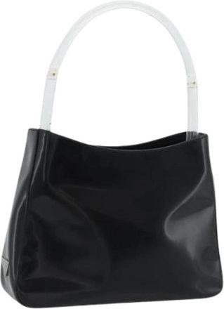 Prada Pre-owned Vintage Schoudertas - Dames - Vintage Handtas - Zwart - ONE Size - Leer - Vintage