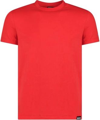 Dsquared2 T-Shirt - Heren - T-shirts - Rood - XL - Tops