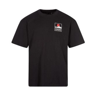 Edwin Sunset On Mt Fuji T-Shirt - Heren - T-shirts - Zwart - XL - Katoen - Tops