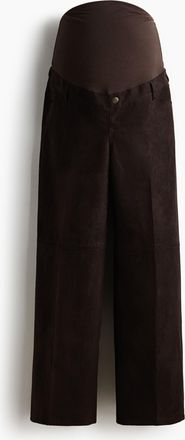 H&M MAMA Gerade Hose - Brown