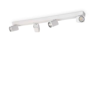 Netlighting Rudy 4 Light Ceiling Spotlight Bar White