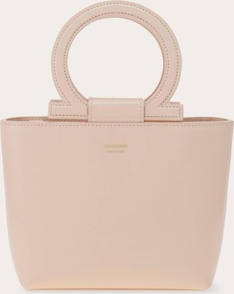 Ferragamo Donna Mini borsa a mano Gancini Rosa