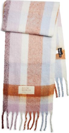 Pieces Pcnavo Long Scarf BC, Burnt orange/detail: patch, One Size