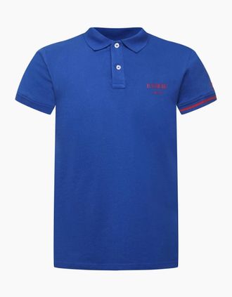 Iceberg Mens Ice Iceberg Blue Polo Shirt - Size: 38