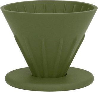 OEM Cafetera De Goteo C&oacute;nica - Filtro Reutilizable - Preparaci&oacute;n De Caf&eacute; - Dise&ntilde;o Compacto - Aprox. 10 Cm De Di&aacute;metro - Verde